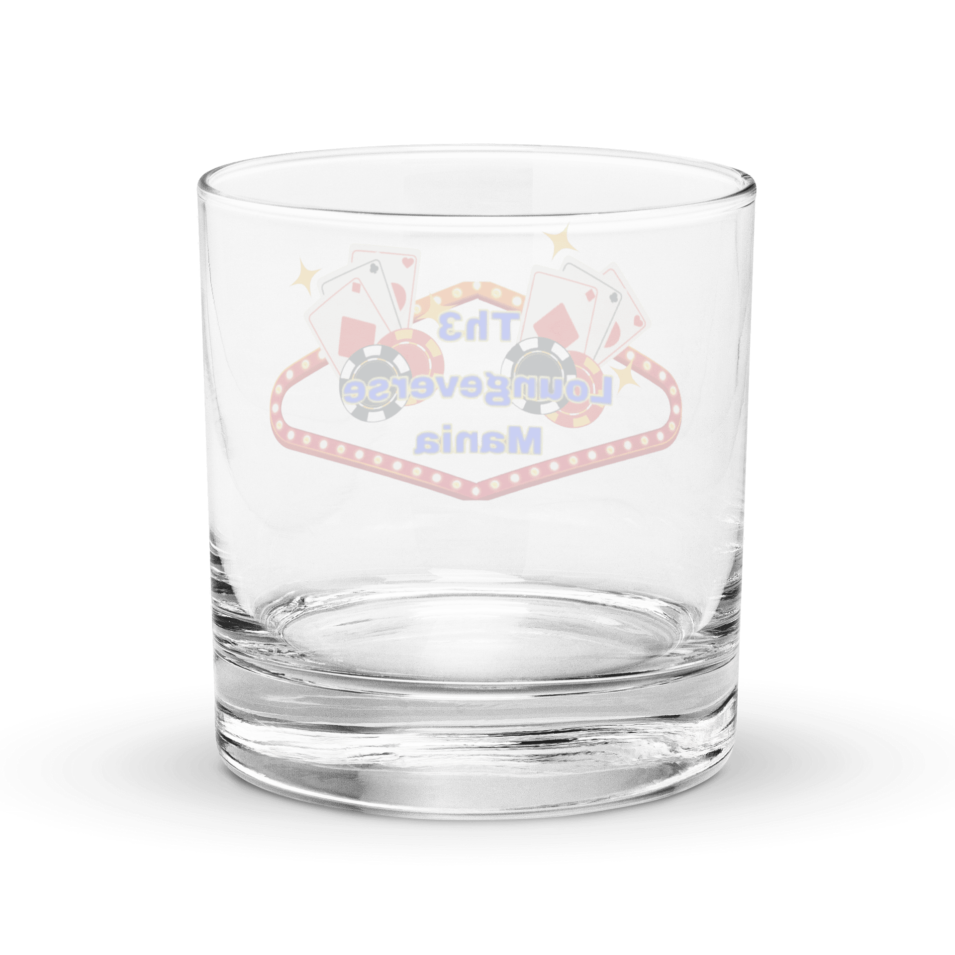 The Loungeverse Mania Rocks Glass product image (4)
