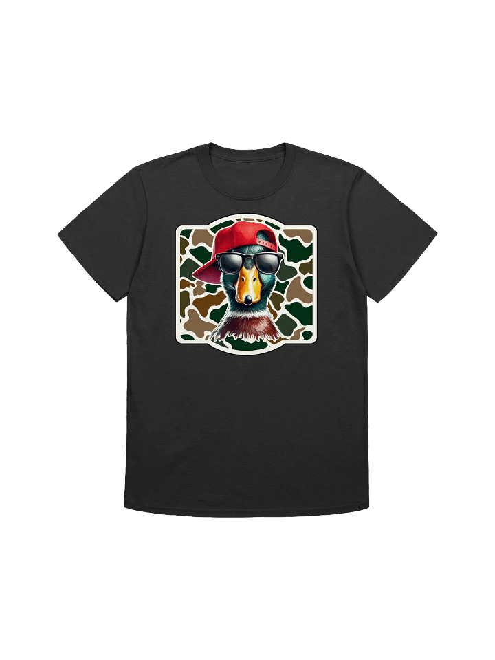 Hunting - Funny Duck - "Cool Duck" Sunglasses and Hat Graphic T-Shirt product image (3)
