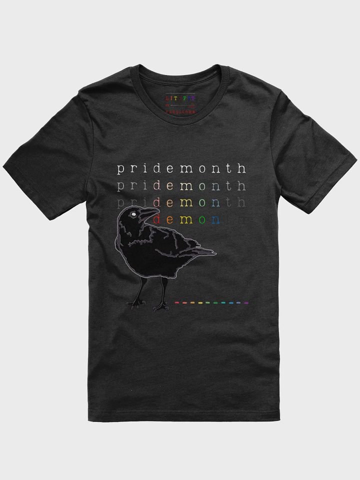 priDEMONth t-shirt (crow) product image (1)