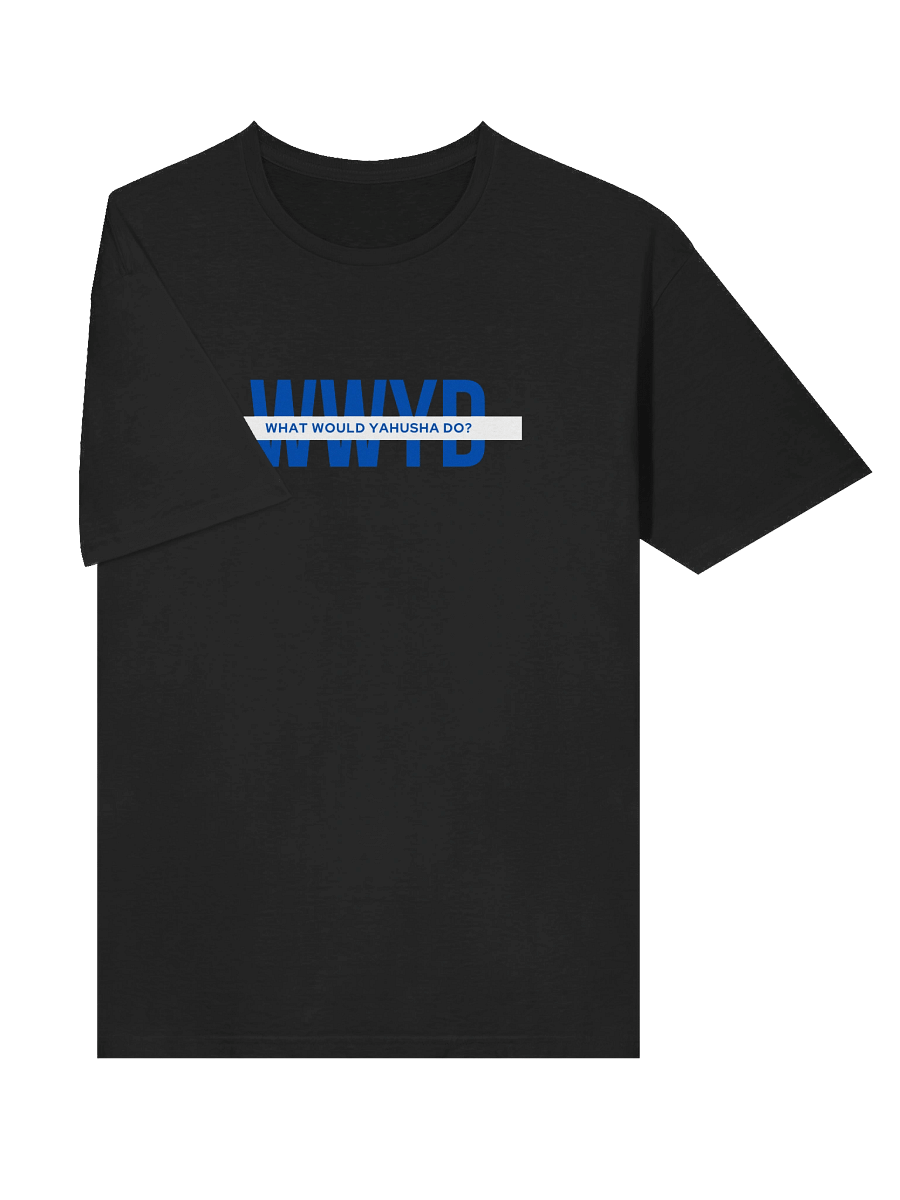 WWYD Blue Ink Black T-shirt product image (5)