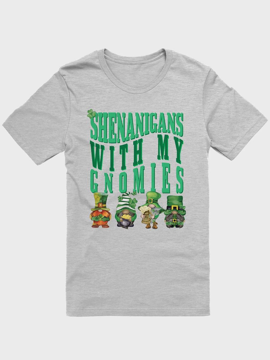 Shenanigans With My Gnomes St. Patrick's Day St Paddy Day T-Shirt product image (3)
