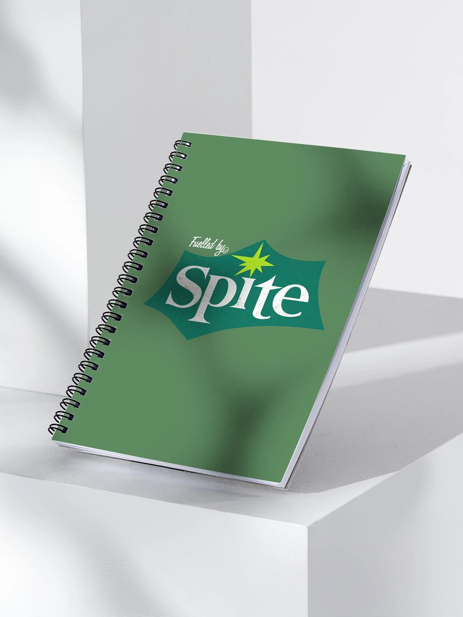 Fuelled by Spite - Spiral Notebook product image (3)