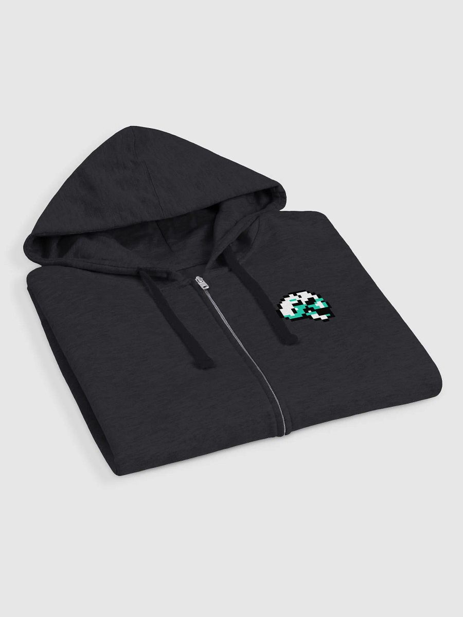 THE FOOL ZIP-UP HOODIE [BLACK] product image (4)