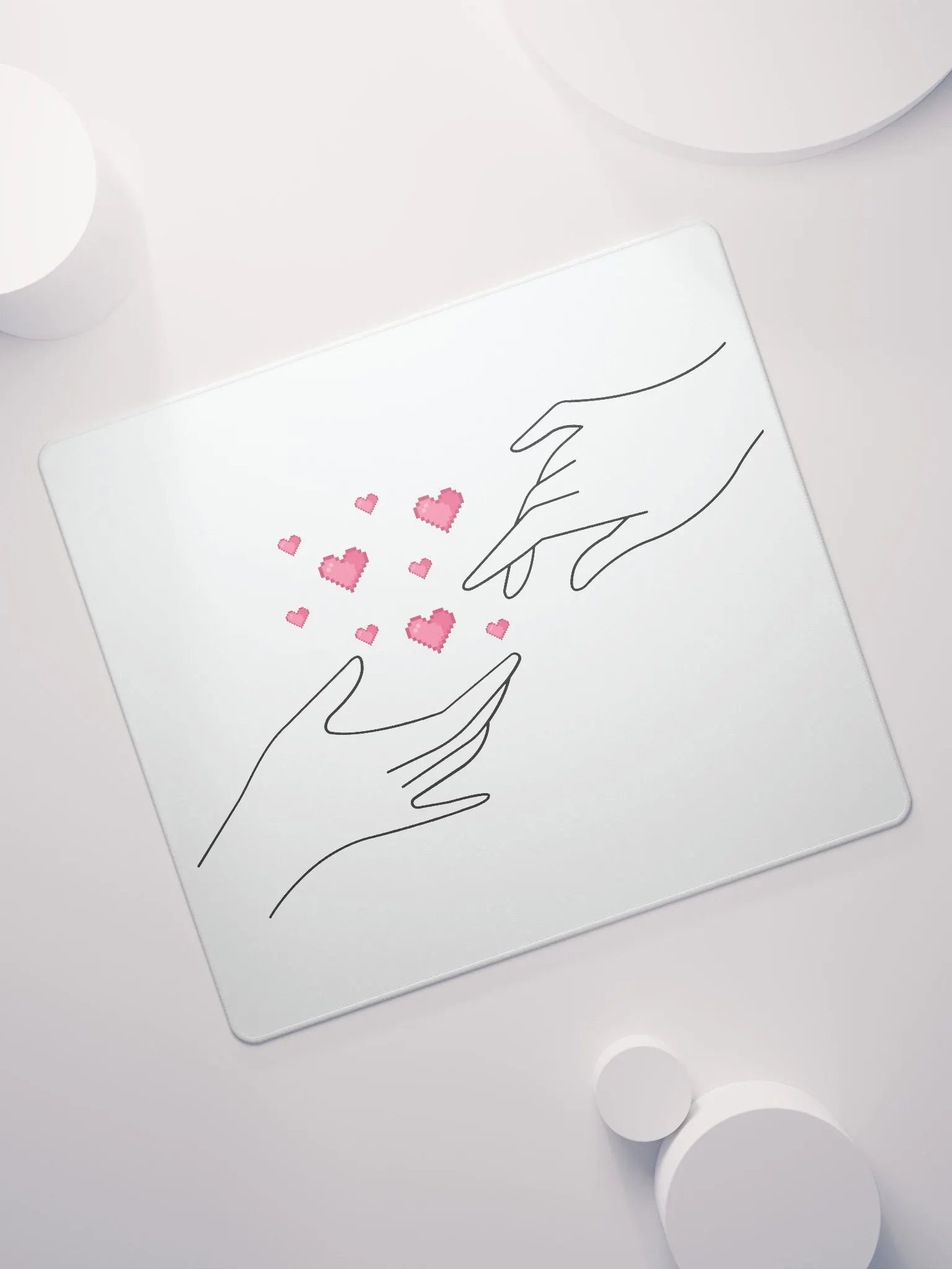 Separated By Pixels Mouse Pad product image (7)