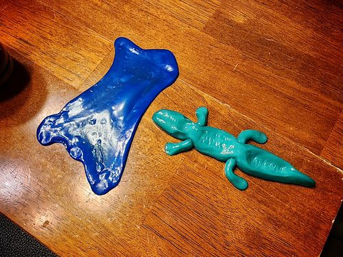 Nothing like sculpting an alligator at a pond out of silly putty with your daughter to remind you how much of a blessing bein...