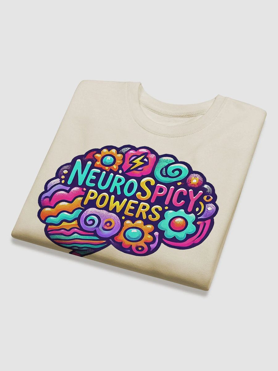 Neurospicy Powers Crewneck Sweatshirt product image (13)