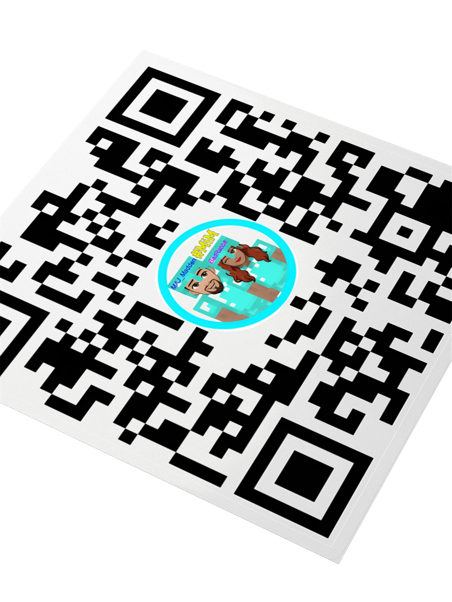 #MiM QR Kiss Cut Stickers product image (3)