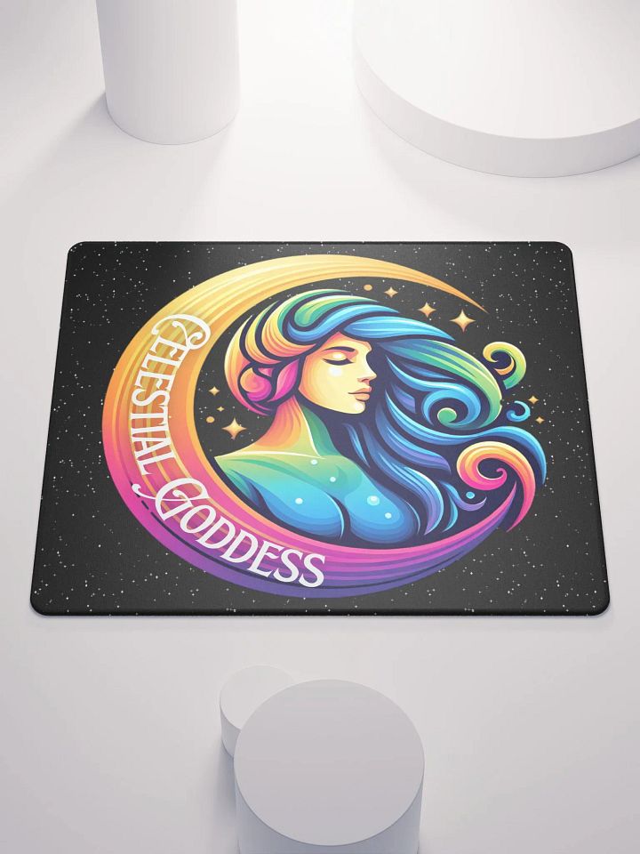 Celestial Crescent Moon Gaming Mouse Pad product image (2)