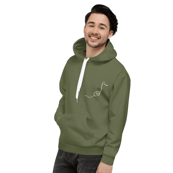 Band Geeks Rule Hoodie | Military Green product image (2)