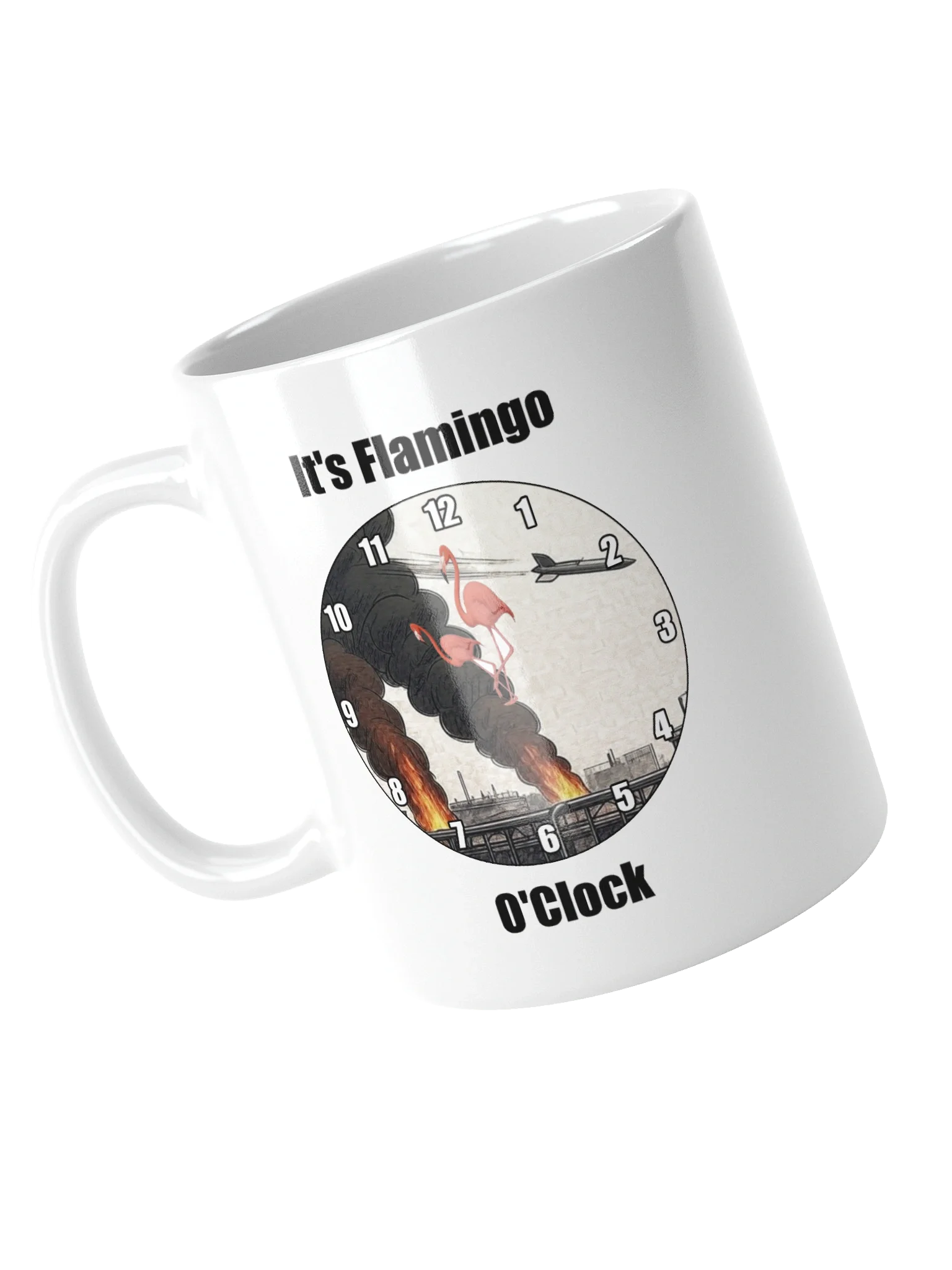 Flamingo o'clock mug product image (11)