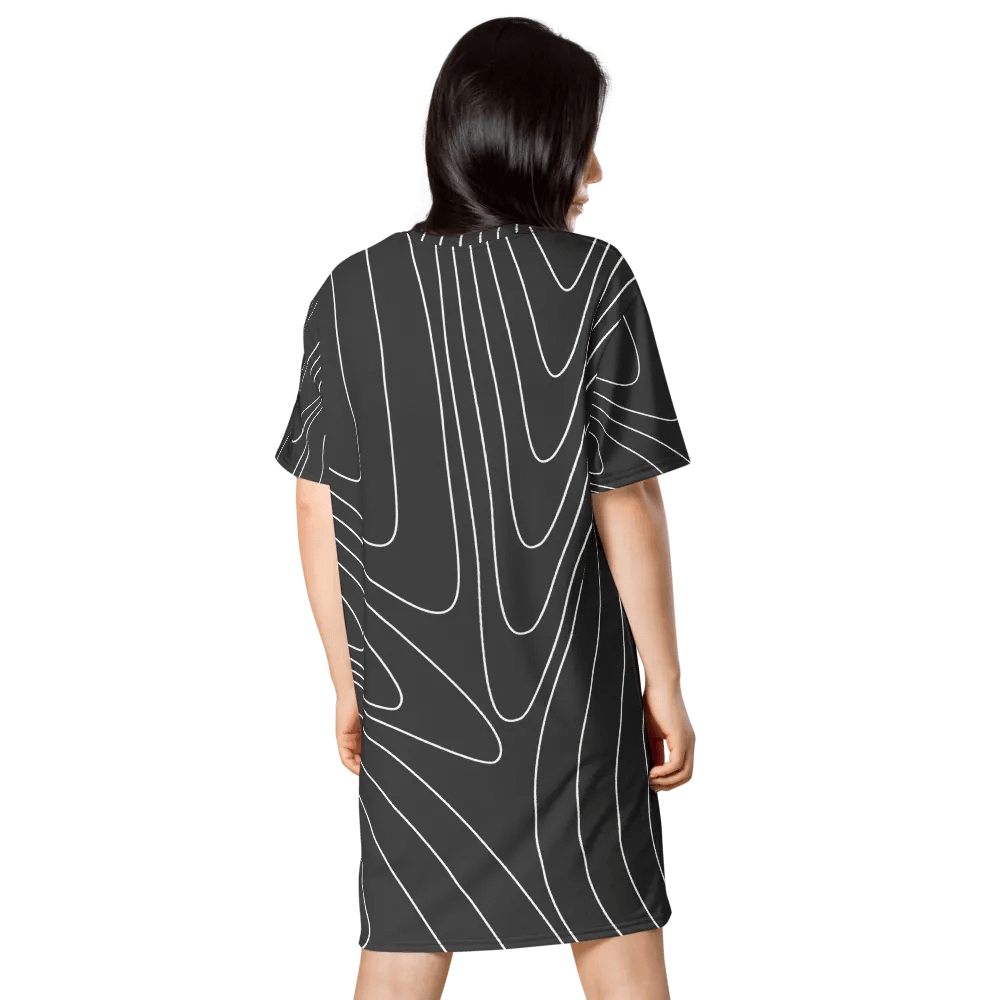 All-Over Print T-Shirt Dress product image (2)
