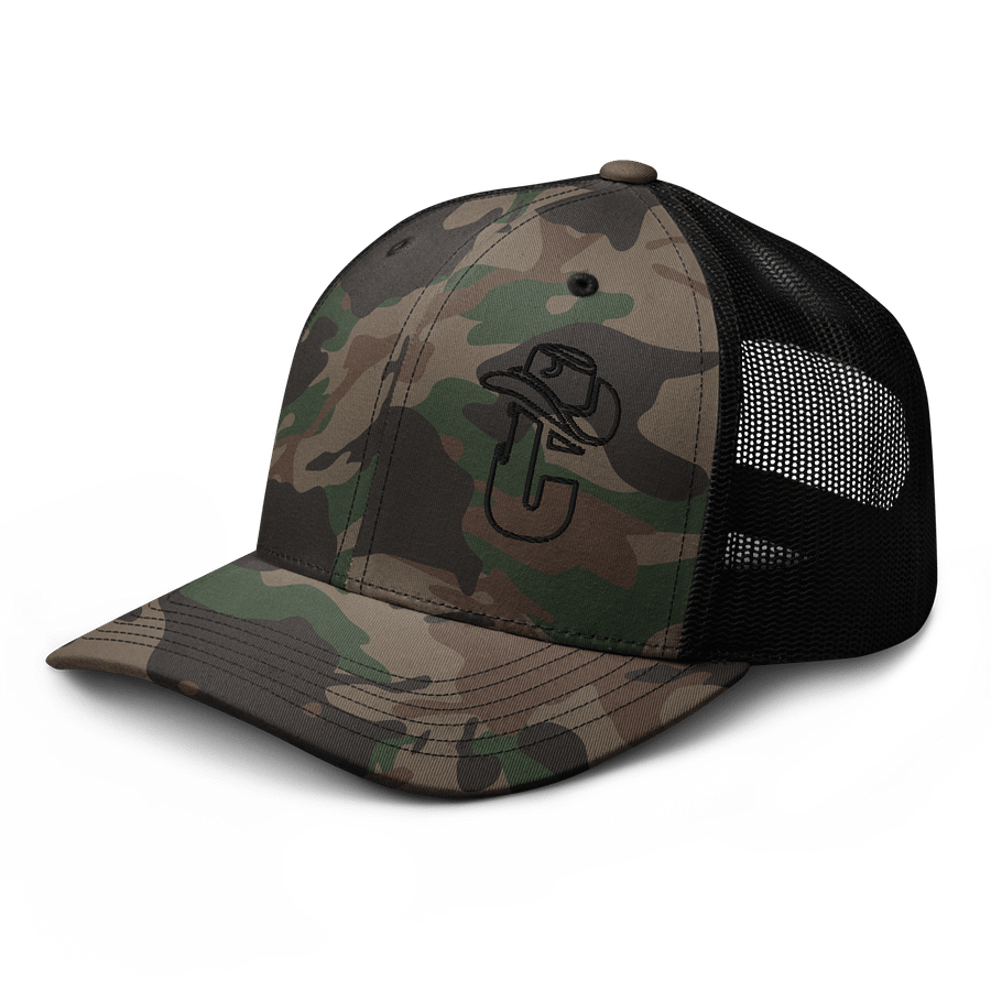 Logo Outline Camo Hat product image (6)
