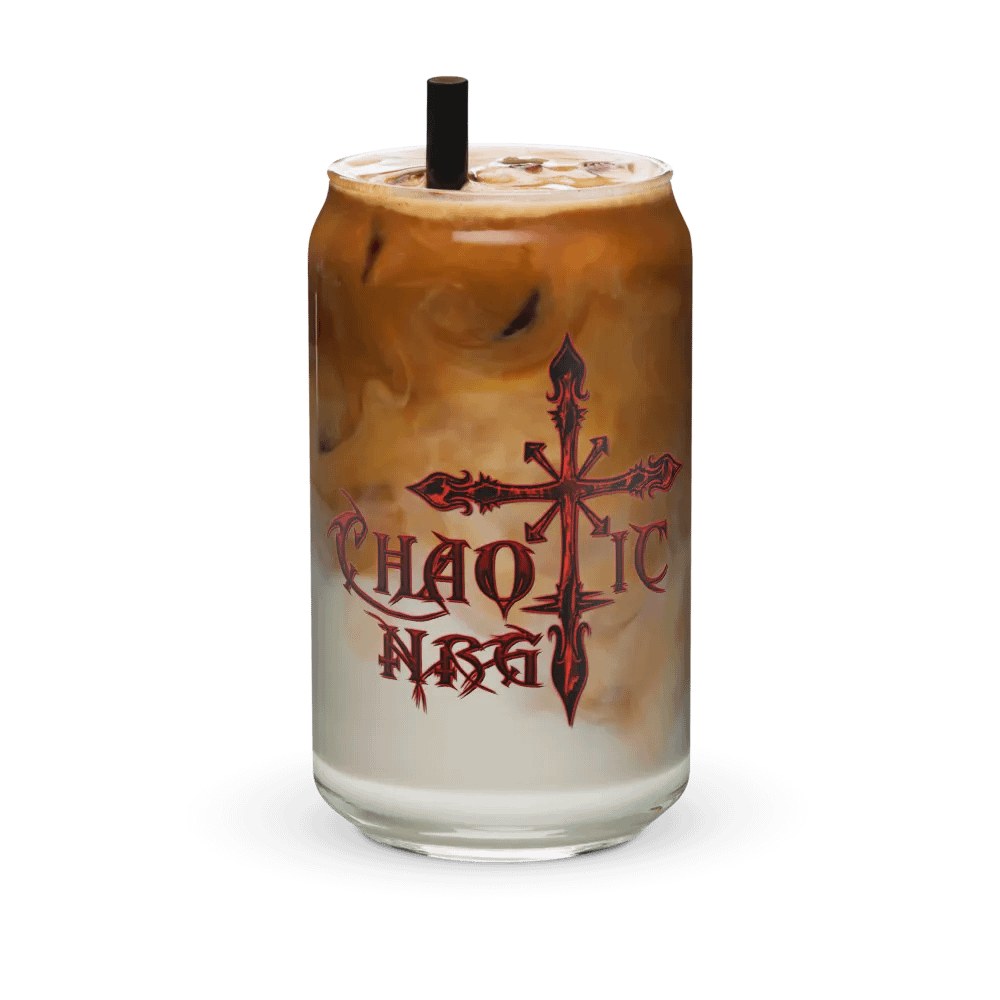 Gothic Cross Chaos Can Glass product image (36)