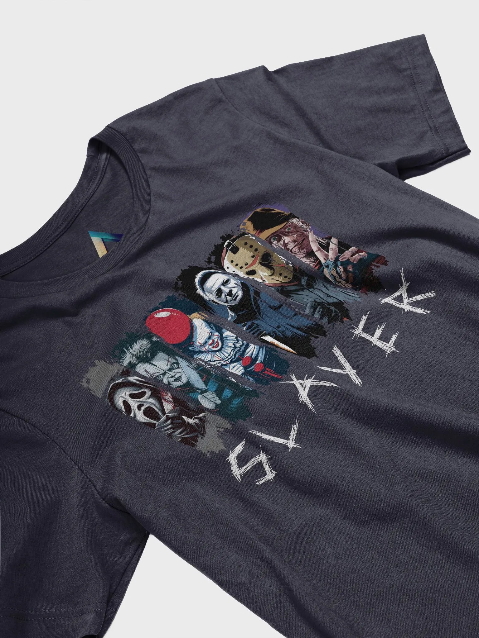 "Slayer of Nightmares" Halloween Horror Icons T-Shirt – Chucky, Freddy, Jason & More product image (3)