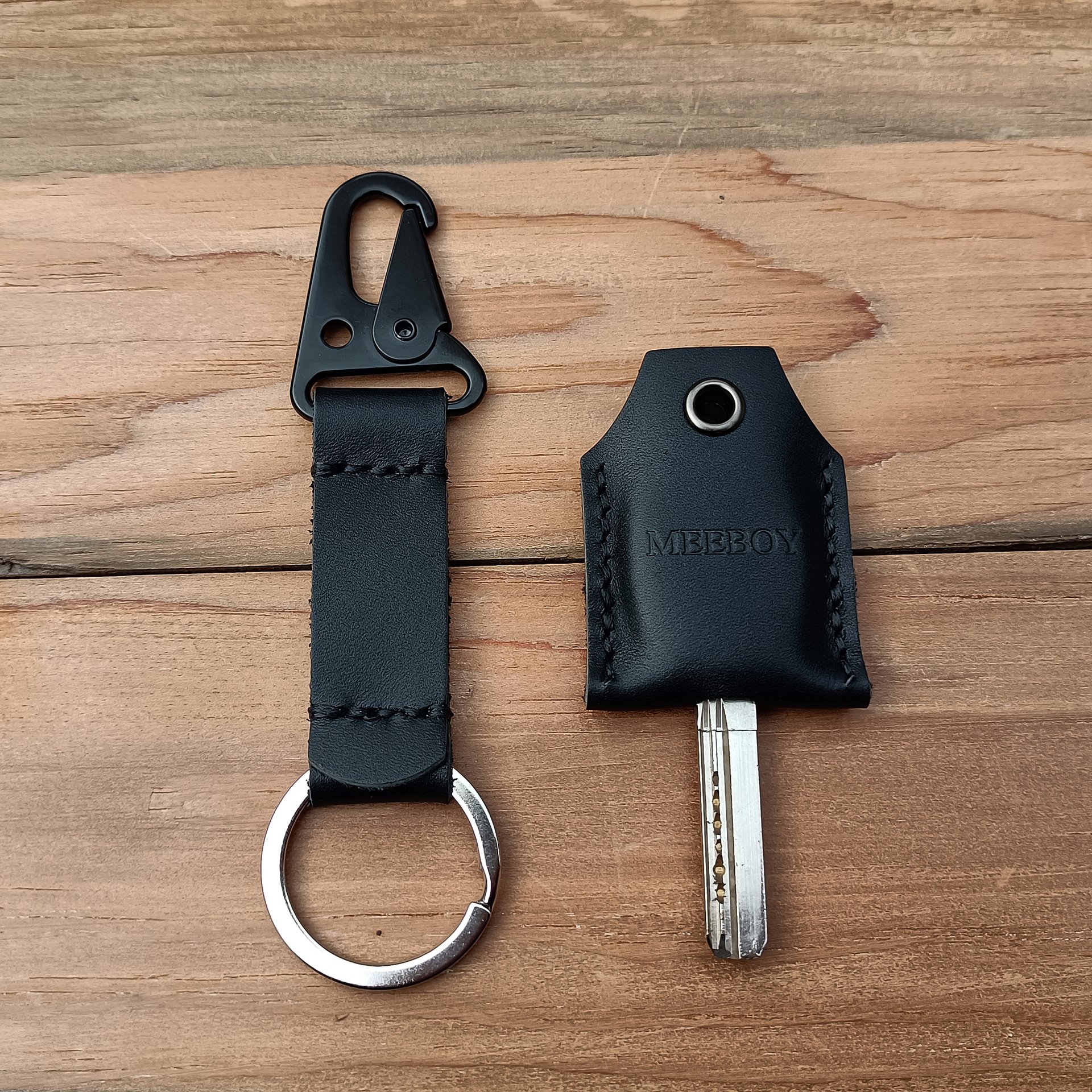 MEEBOY small handmade leather house key caps,key covers cap for men and women product image (6)