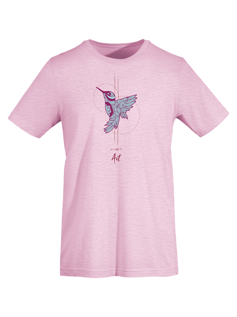 Mystic Hummingbird Floral T-Shirt product image (4)