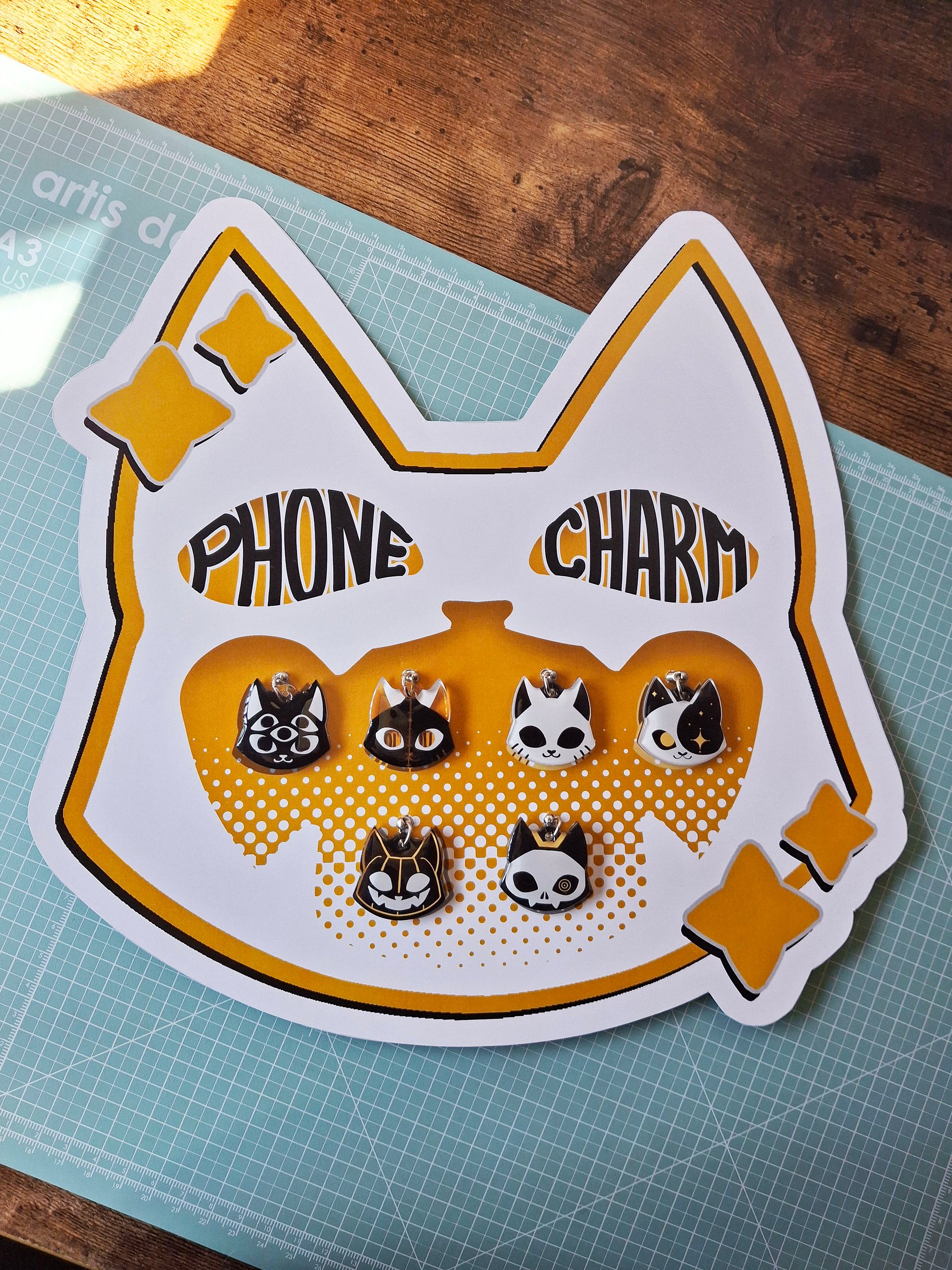 Acrylic Charms ✦ Halloween Cats product image (1)