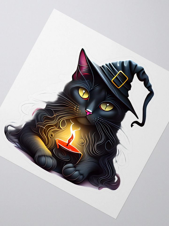 Witchy Cat Sticker product image (2)