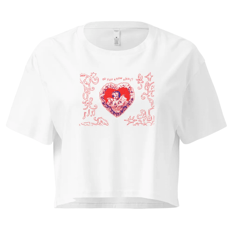 Heart Tee - White product image (6)