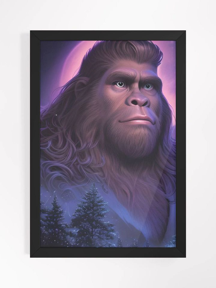 Mystical Bigfoot Wall art product image (2)