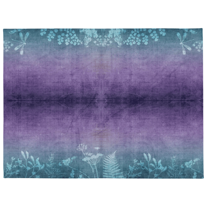 Blue Wildflowers Throw product image (1)