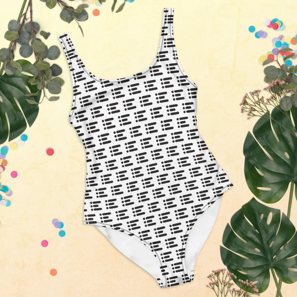 All-Over Print One-Piece Swimsuit w/ Pattern product image (9)