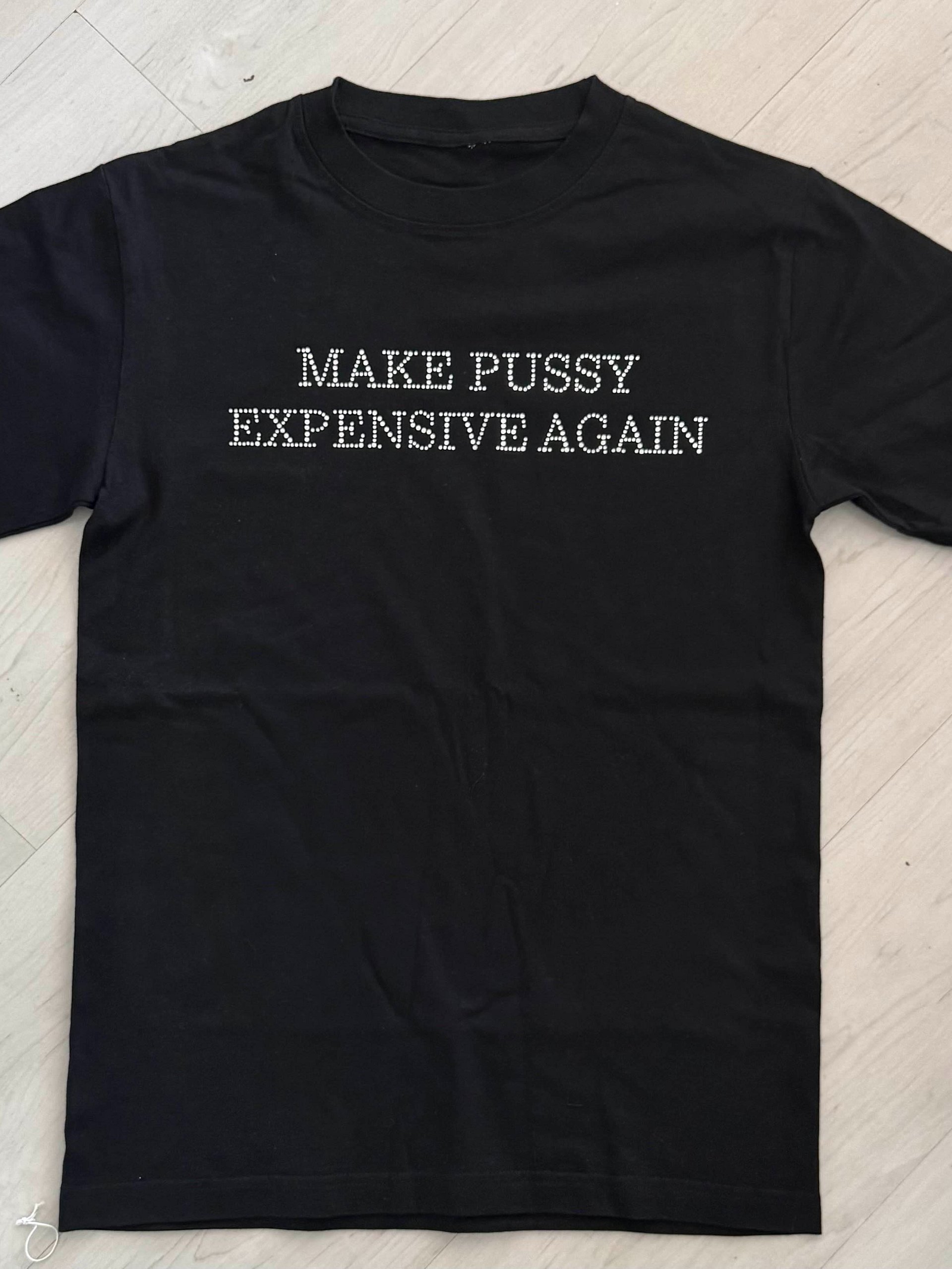 MAKE P$Y EXPENSIVE AGAIN TEE - BLACK product image (1)