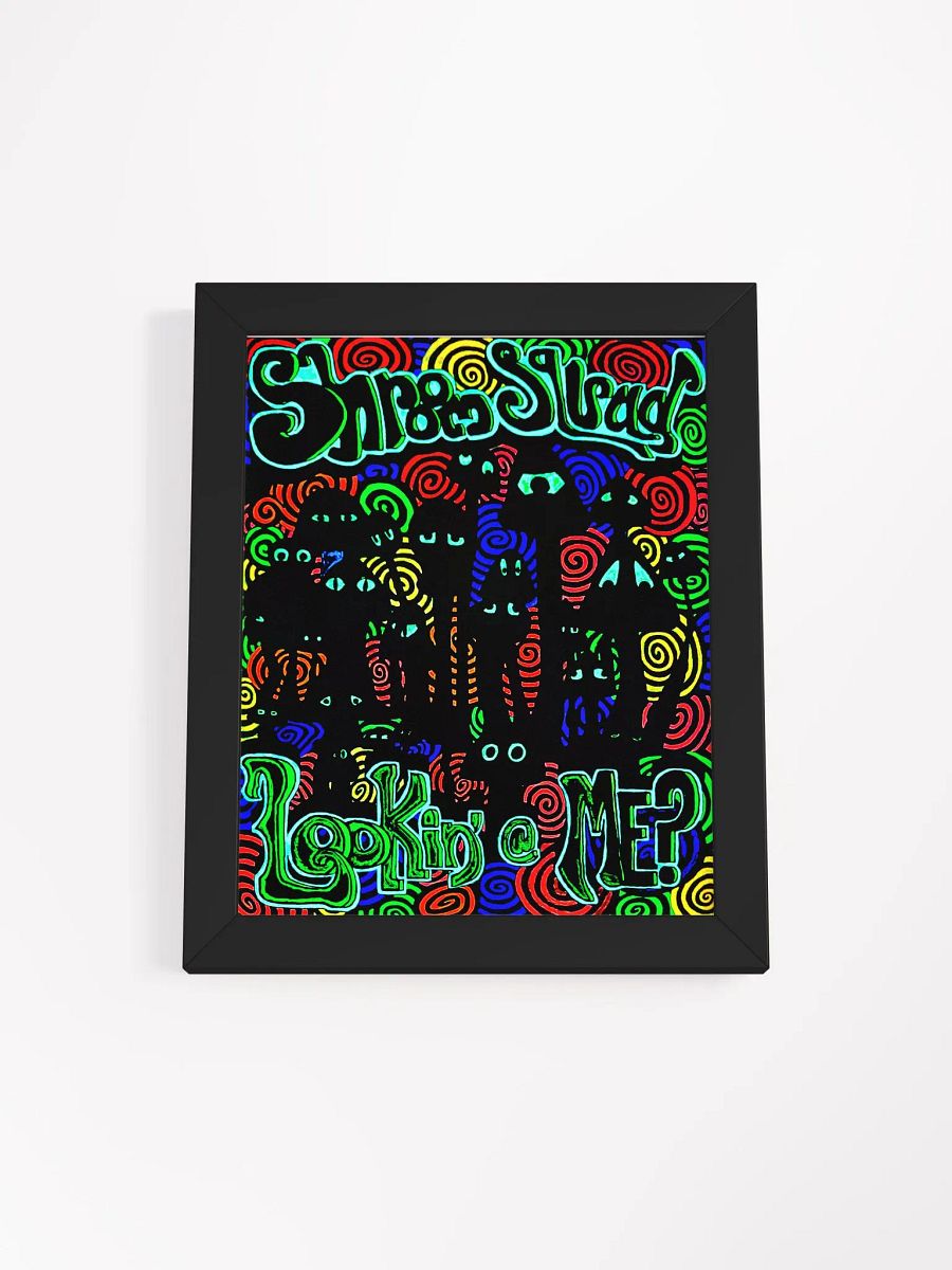 Shroom Squad Psychedelic Eyes Framed Poster product image (1)