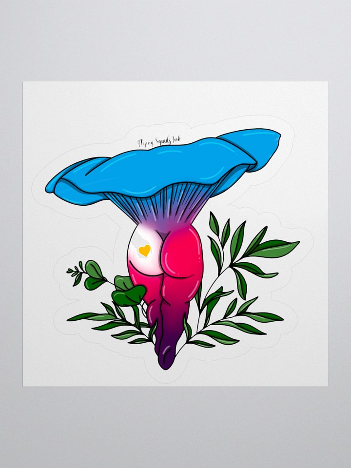 Poly Mushroom- Sticker product image (1)