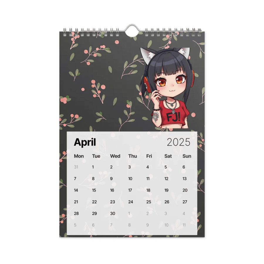 Anime Fox Calendar 2025 product image (1)