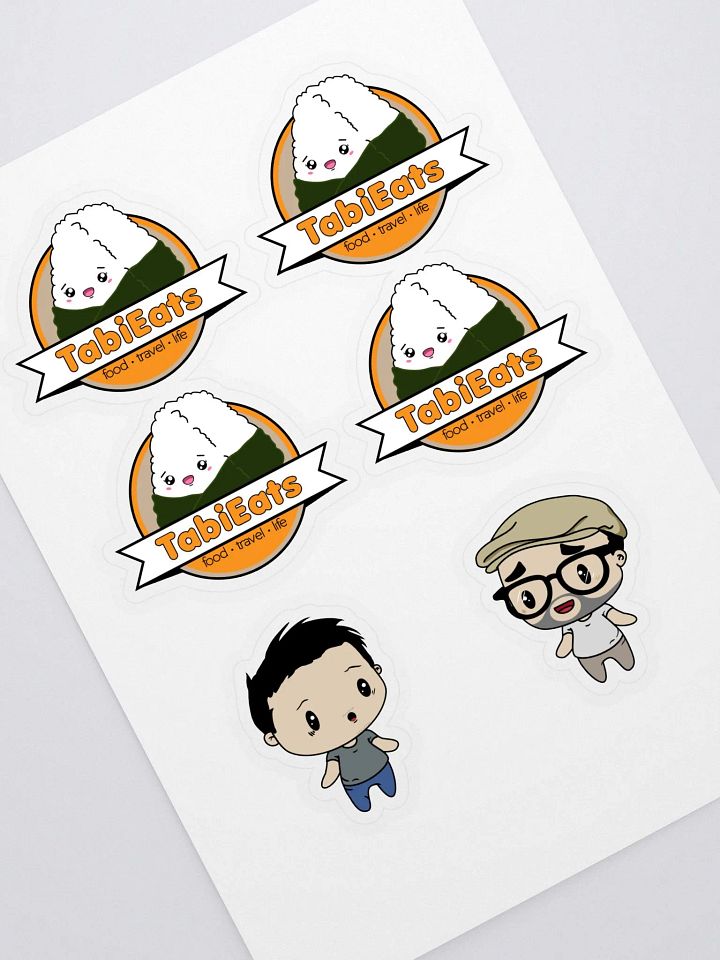 TabiEats Fun Foodie Sticker Set product image (1)