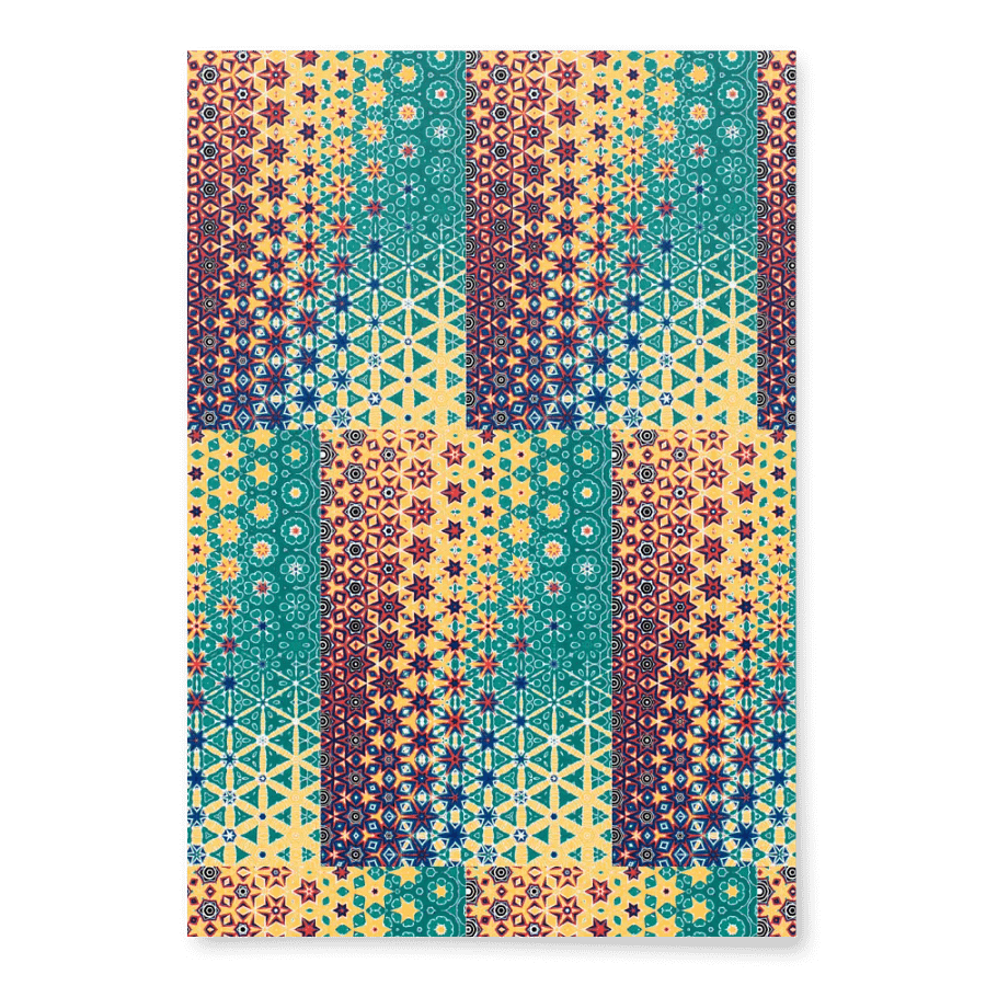 Wrapping Paper Colorful Set of 3 product image (4)