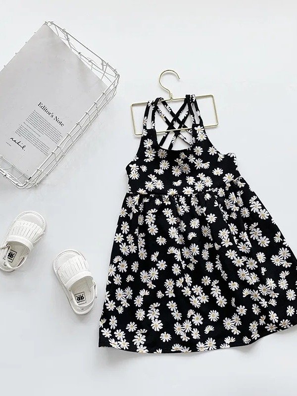Midnight Daisy Crossback Dress product image (4)