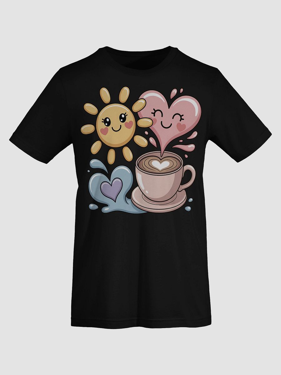 Cheerful Heart and Sun Coffee T-Shirt product image (67)
