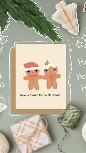 Sprinkle your happy mail with puppy-approved cheer! My Christmas cards are freshly illustrated and ready to fetch smiles. Ado...