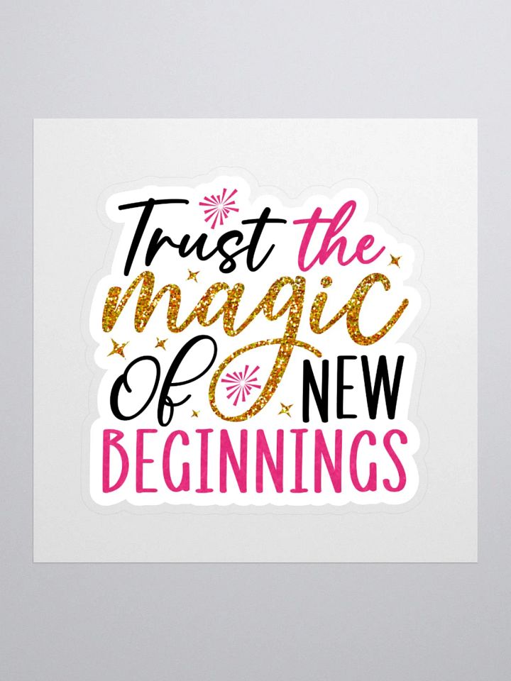 Magic New Beginnings Sticker Set product image (1)