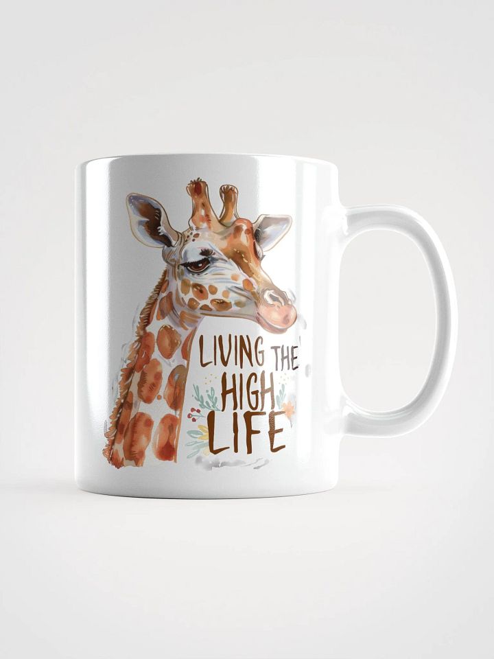 Living the High Life Giraffe Mug product image (1)