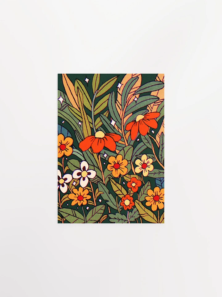 Flower Night Art Print product image (1)