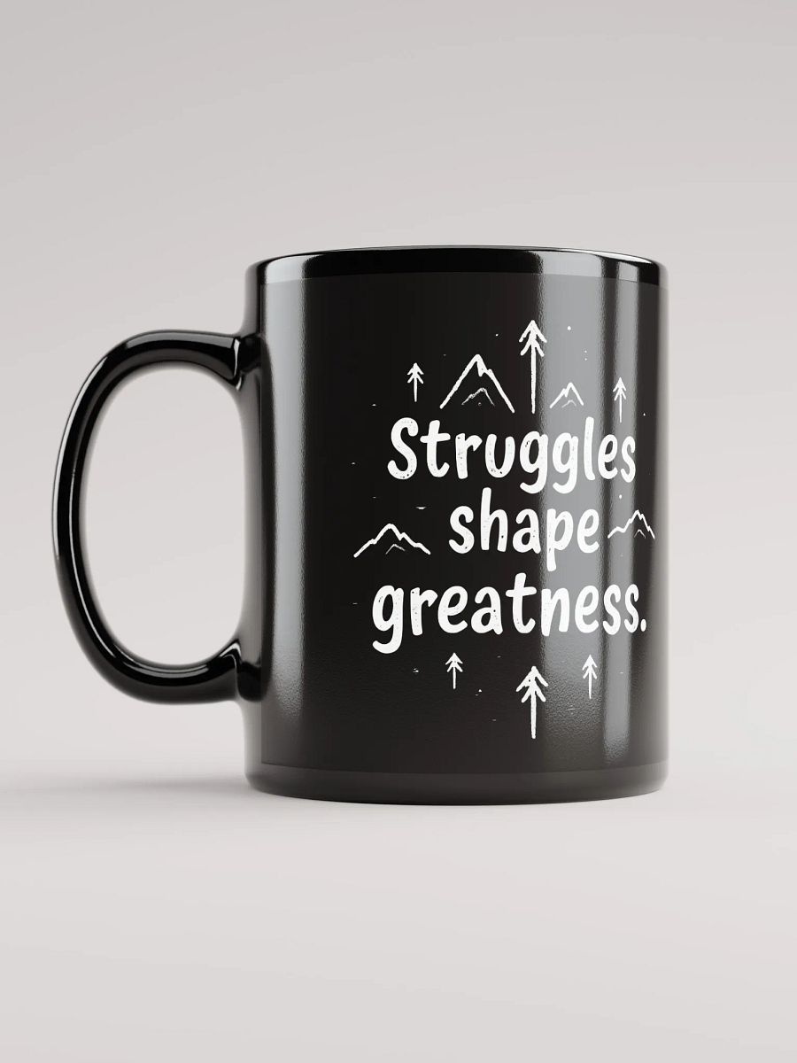 Struggles Shape Greatness - Inspirational Keanu Reeves Mug for Fans Who Believe in Resilience and Transformation product image (6)