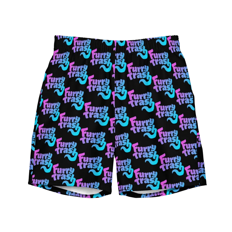 Patterned Swimtrunks - Black product image (6)