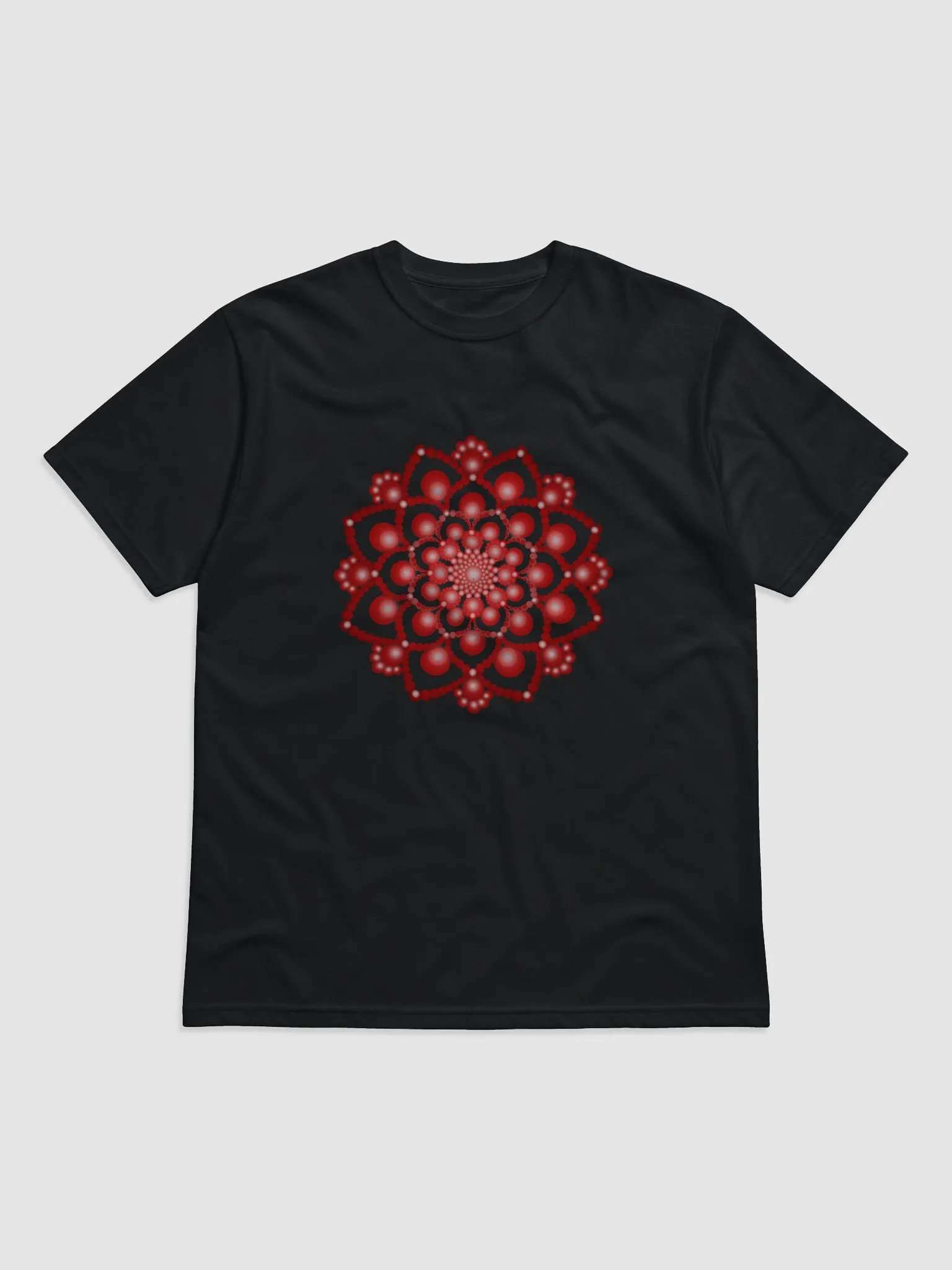 Red Dot Mandala Women's Organic T-Shirt product image (6)
