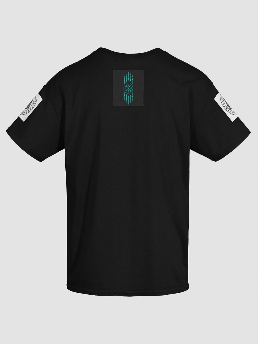 Tribal Symbols Turquoise T-Shirt (D) product image (16)