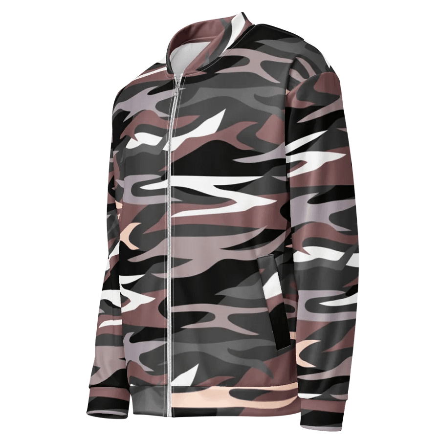 Customizable Camo Waves Bomber Jacket product image (5)