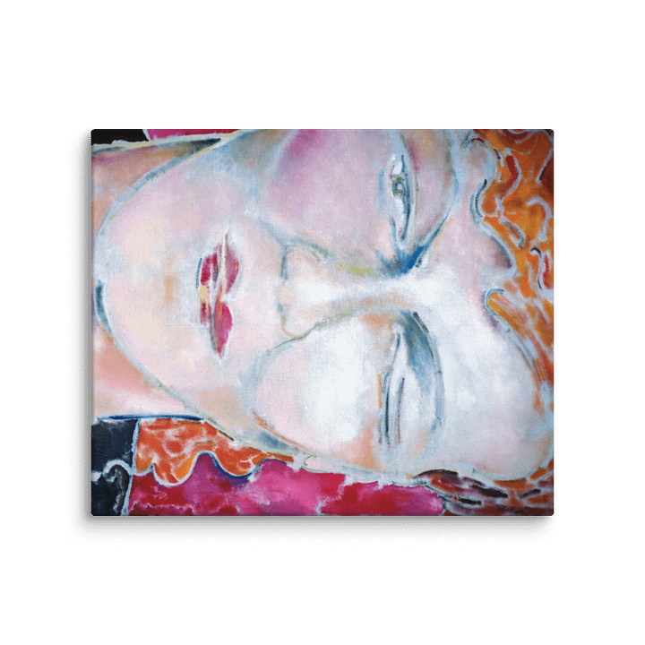 Eve Contemplating (1987) on canvas (20" x 24") product image (1)