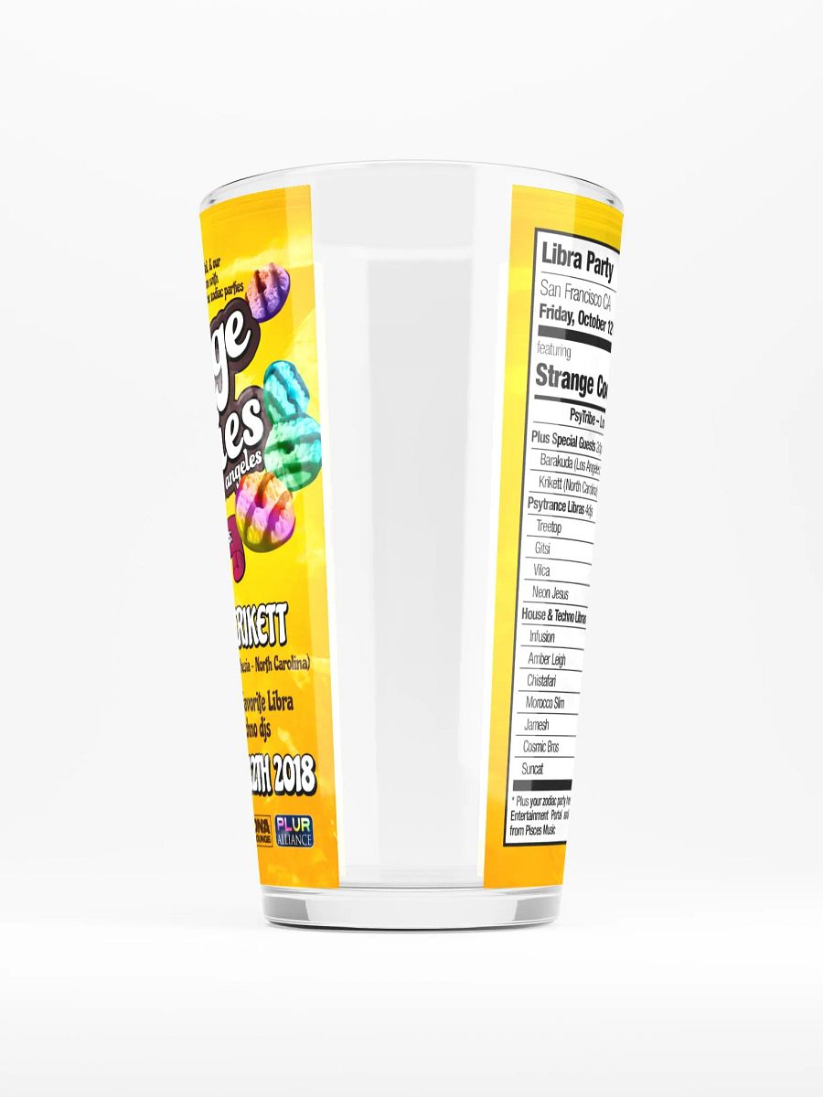 Libra 2018 Alternative Shaker Pint Glass product image (5)