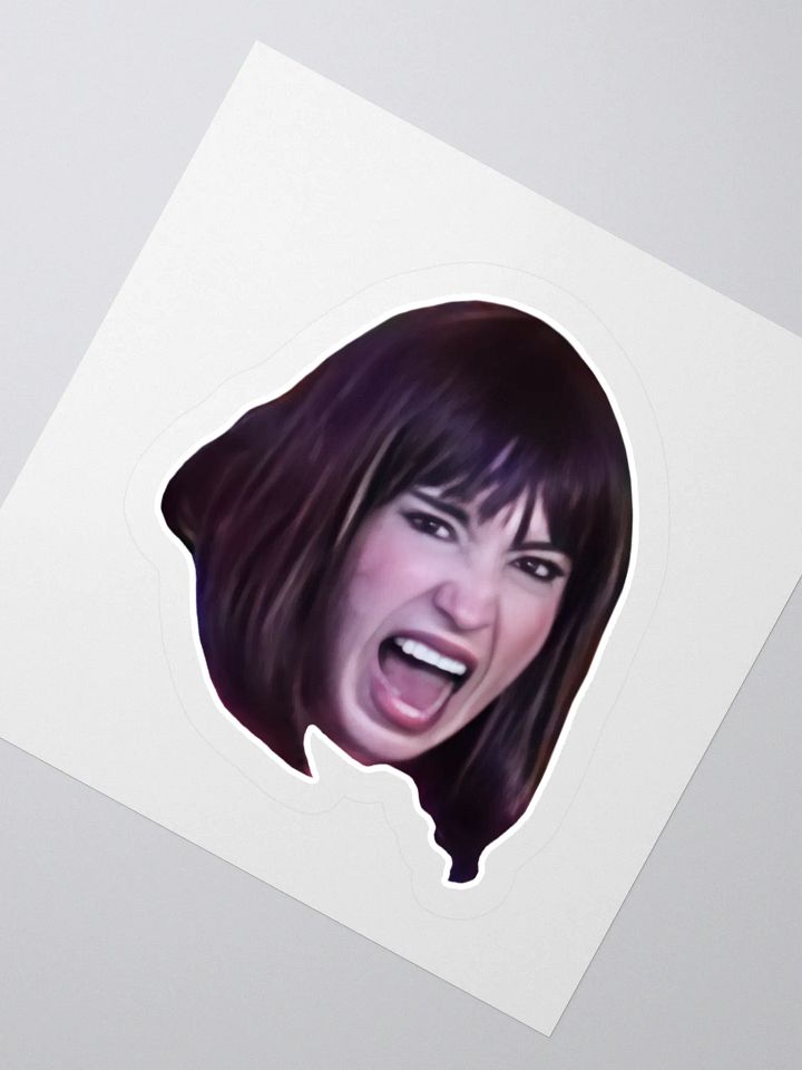 Sunfyre Screaming Face Sticker product image (3)