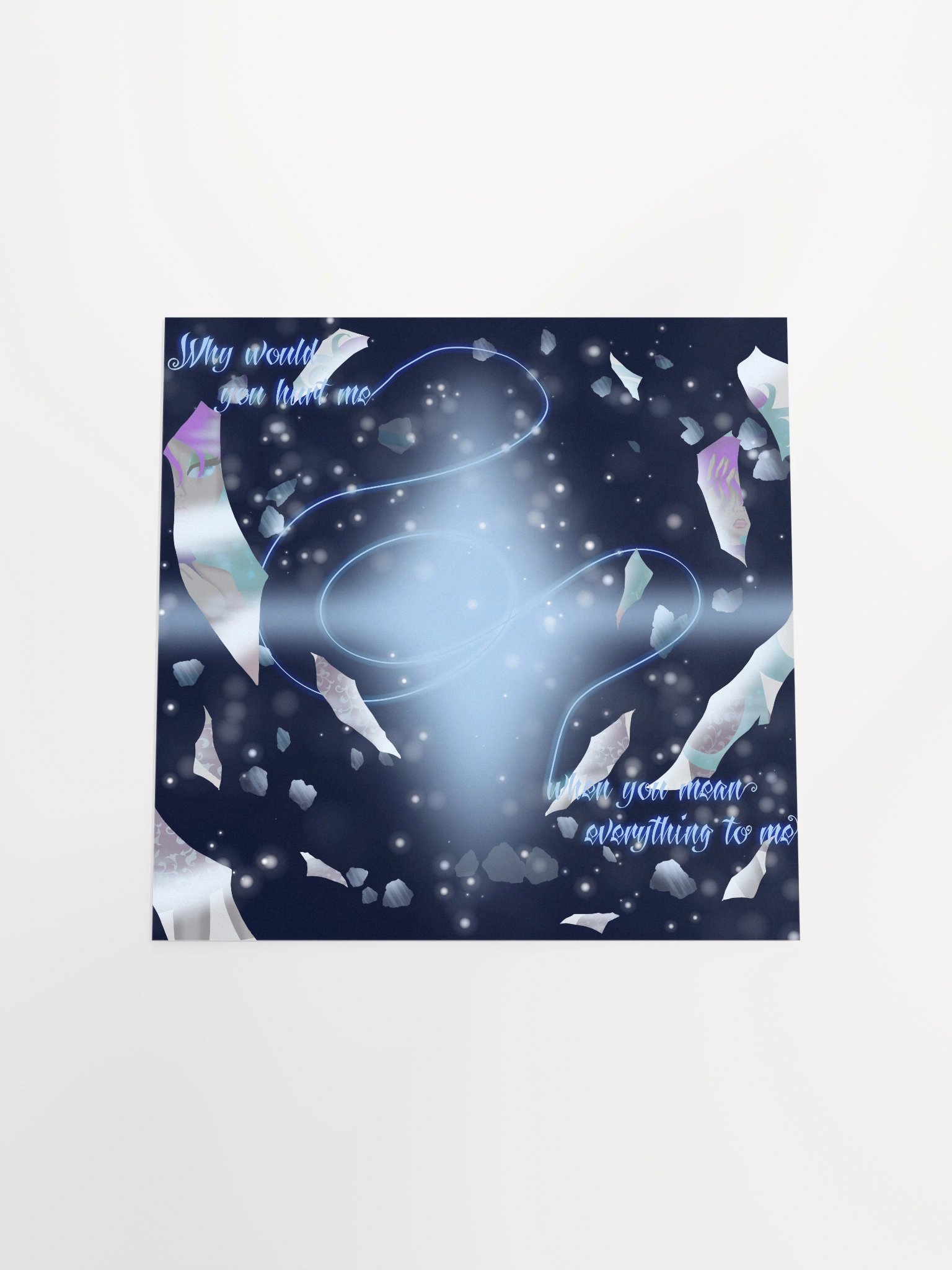 Sad Anime Girl Poster C product image (16)