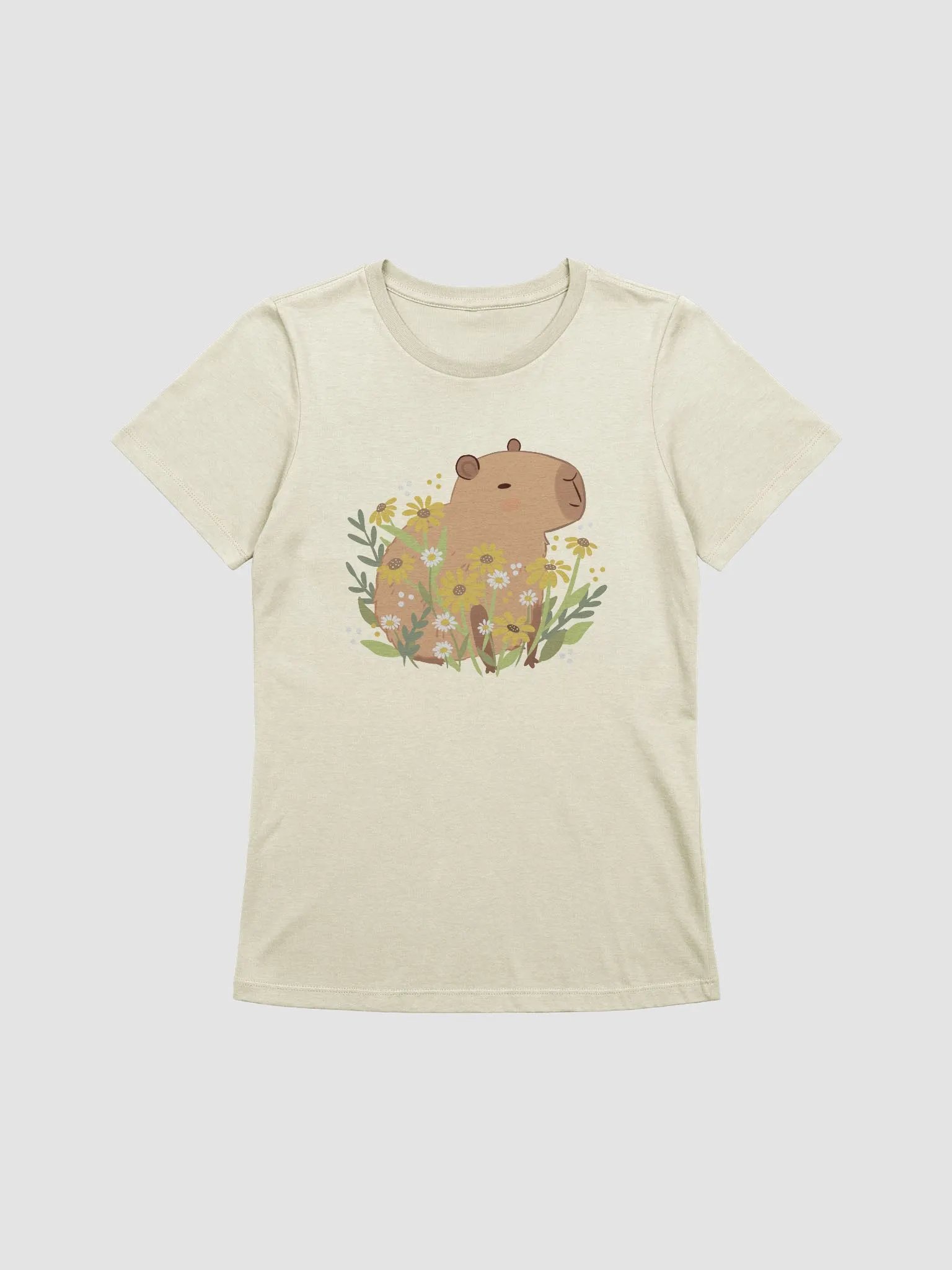 Capybara Daisy Women's Relaxed-fit Tee product image (5)