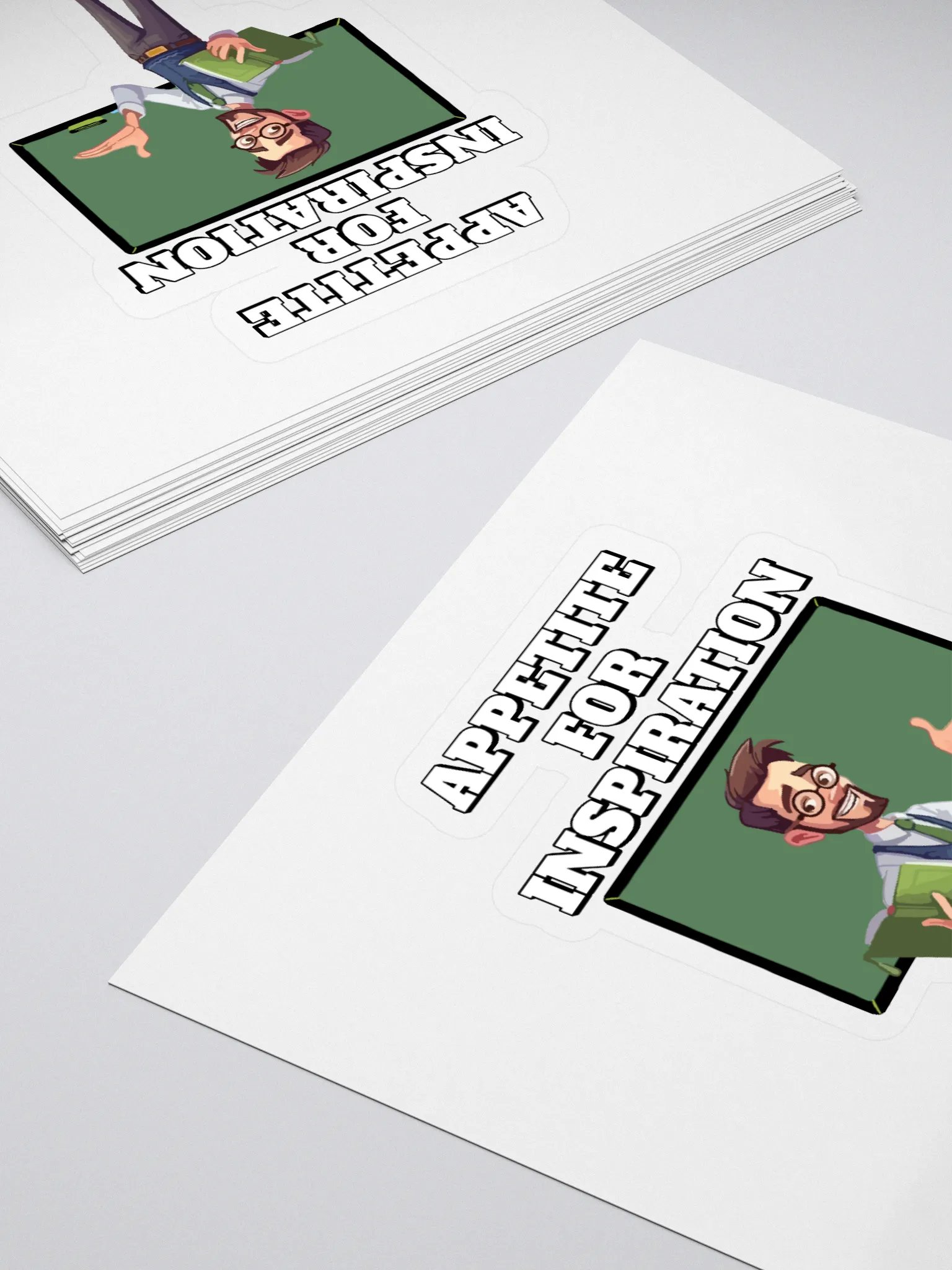 Appetite For Inspiration - Motivation and Inspirational Sticker product image (4)