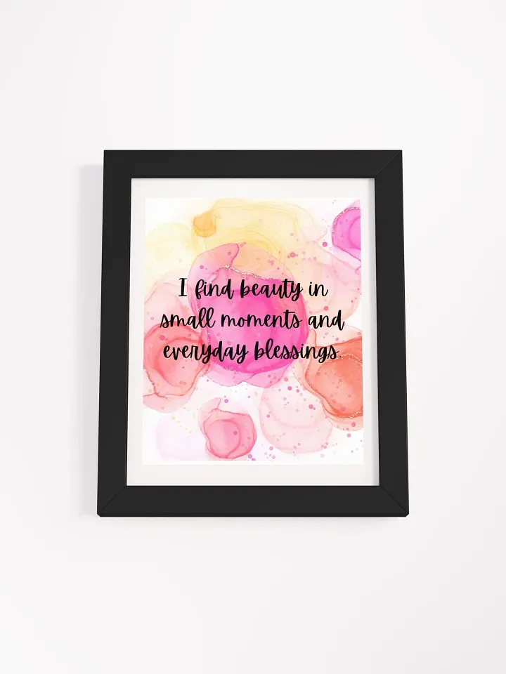Beauty in Small Moments Wall Art product image (2)
